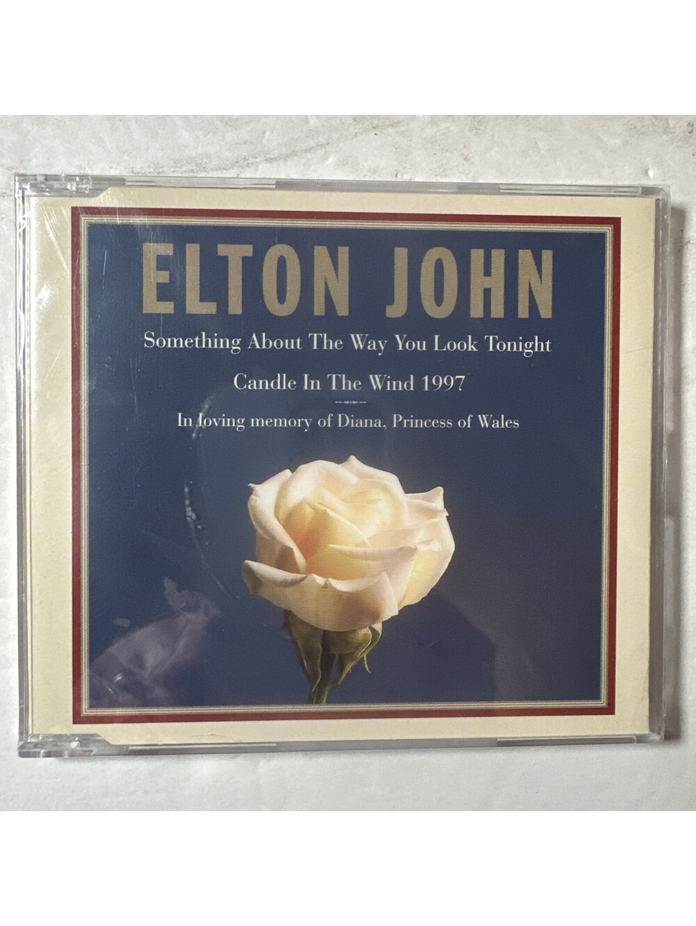 ELTON JOHN: CANDLE IN THE WIND 1997 (Princess Diana 2-trk. CD Single) NEW/SEALED